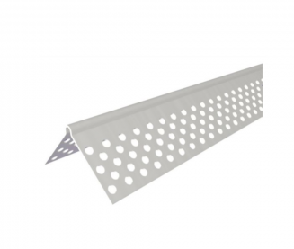 ANGULO ESQUINERO PLASTICO PARA DRYWALL PERFORADO
