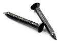 PUNTILLA ACERO LISA NEGRA 3/4&quot; X 4 UND