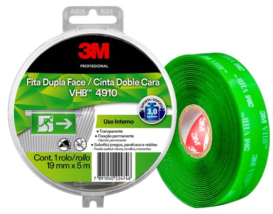 CINTA DOBLE FAZ TRANSPARENTE 3M VHB