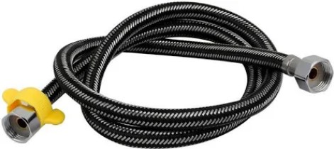 ACOPLE LAVAMANOS NYLON NEGRO 1MT