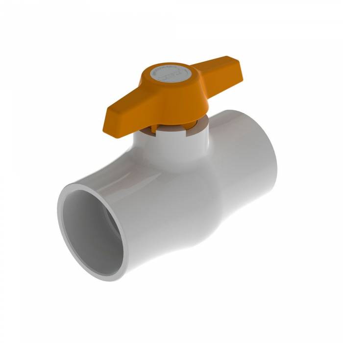 VALVULA REGISTRO PVC LISA 1/2 PCP