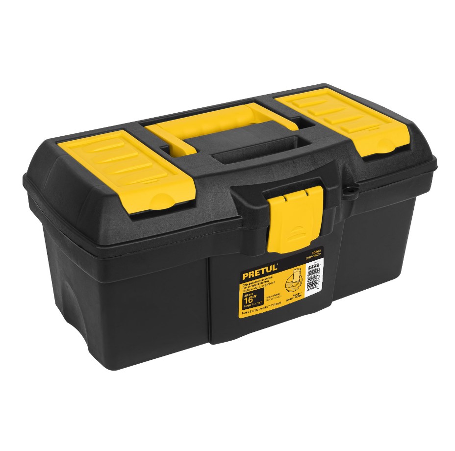 CAJA HERRAMIENTAS 16'' PRETUL